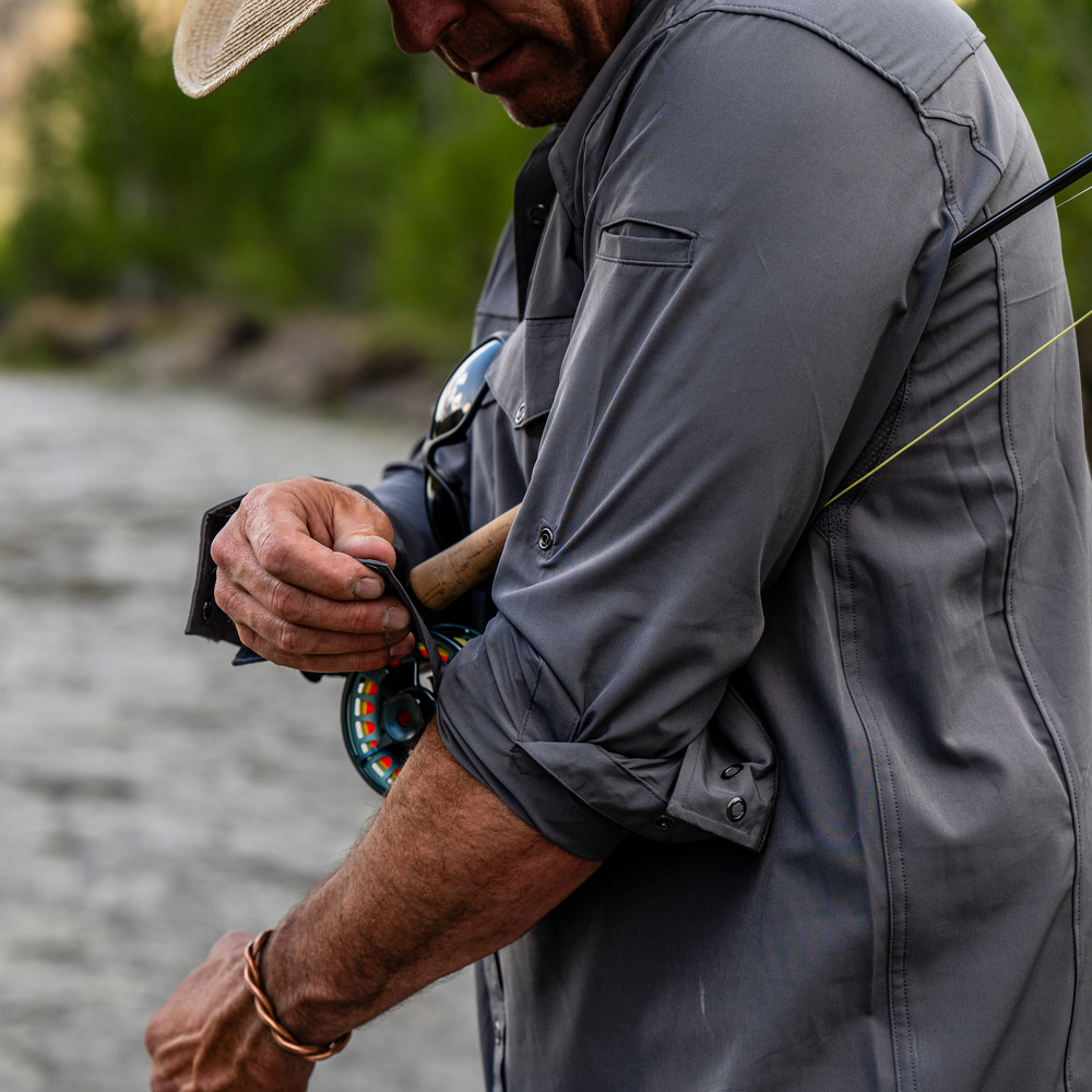 RMEF Long Sleeve Fishing Shirt